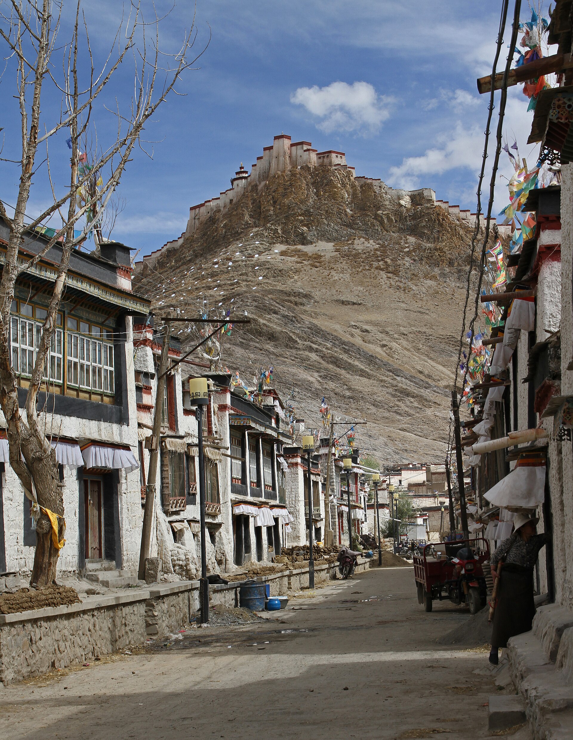 江孜 宗山 古堡
